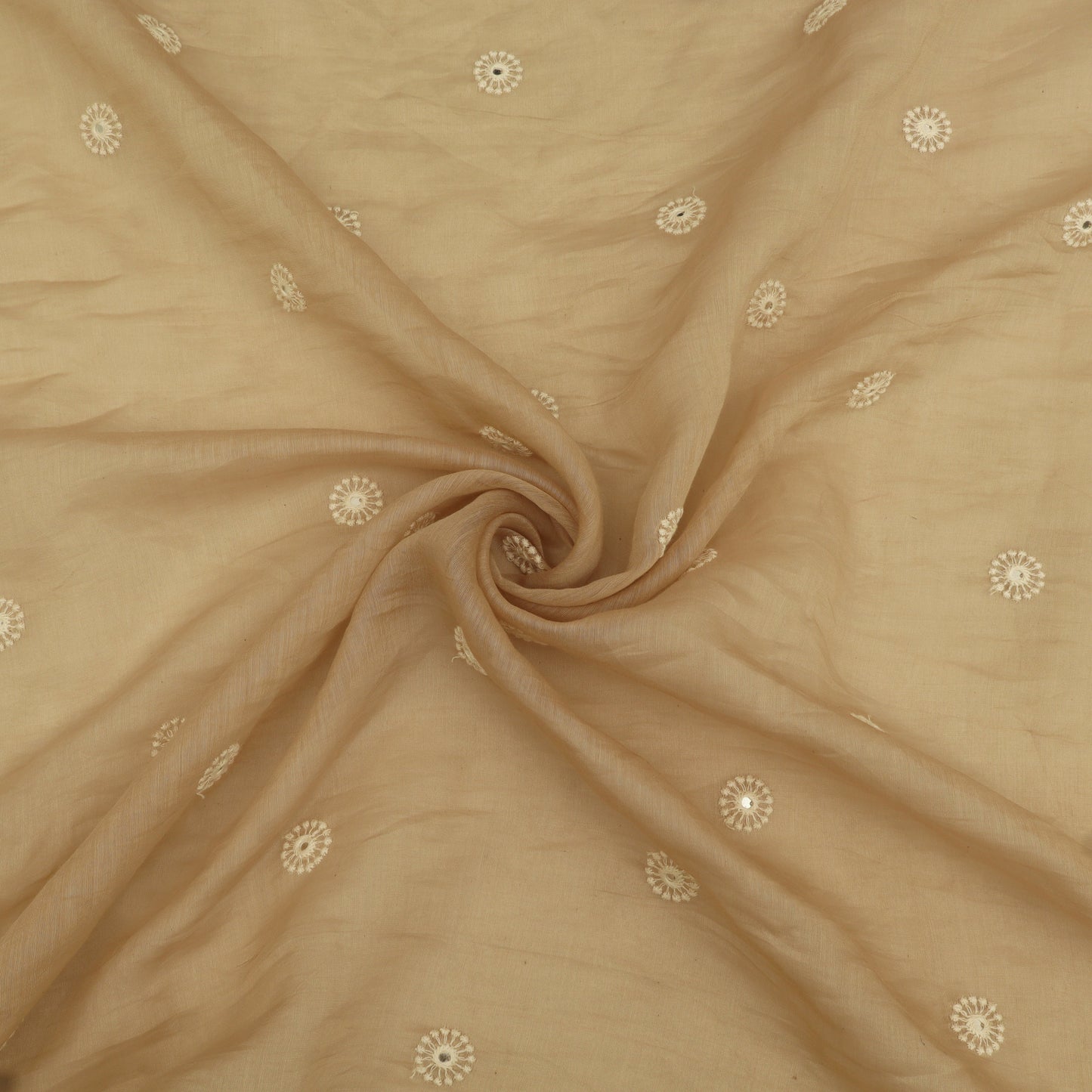 Chanderi Booti Fabric