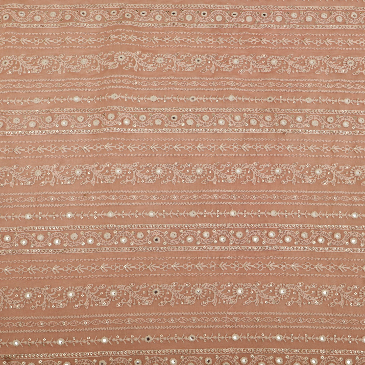Chanderi Embroidery Fabric