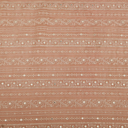 Chanderi Embroidery Fabric