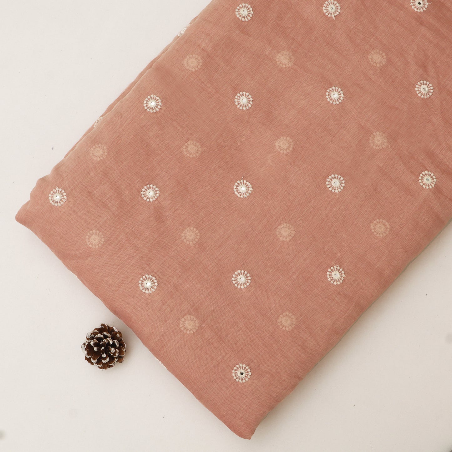 Chanderi Booti Fabric