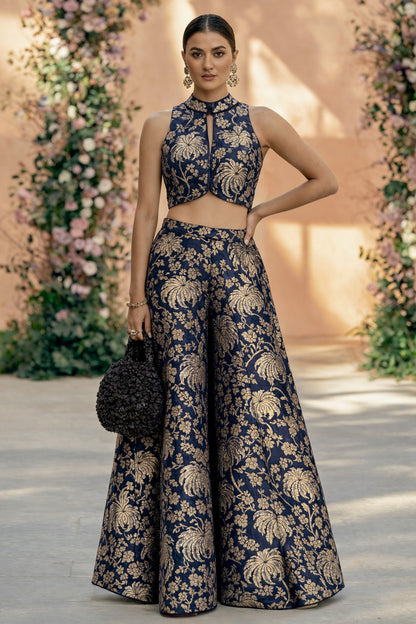 Pure Katan Brocade Fabric