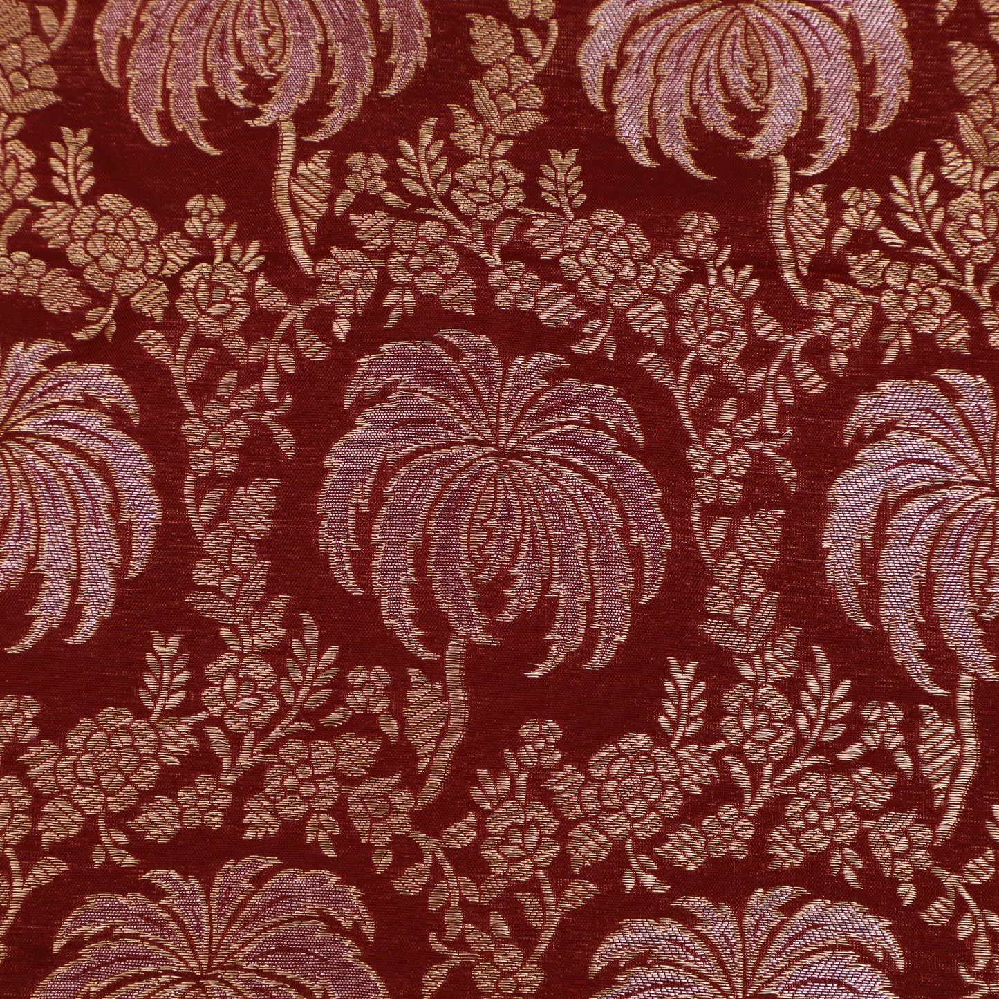 Pure Katan Brocade Fabric