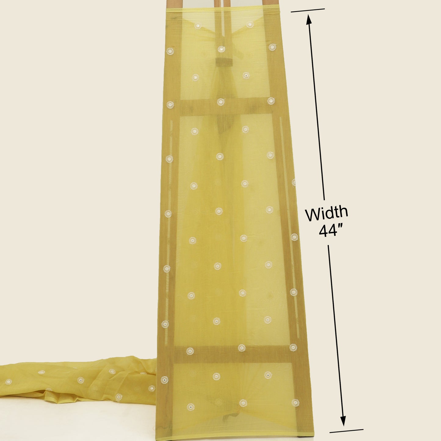 Chanderi Booti Fabric