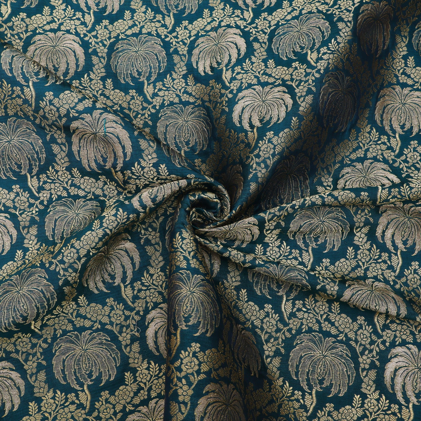 Pure Katan Brocade Fabric