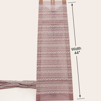 Chanderi Embroidery Fabric