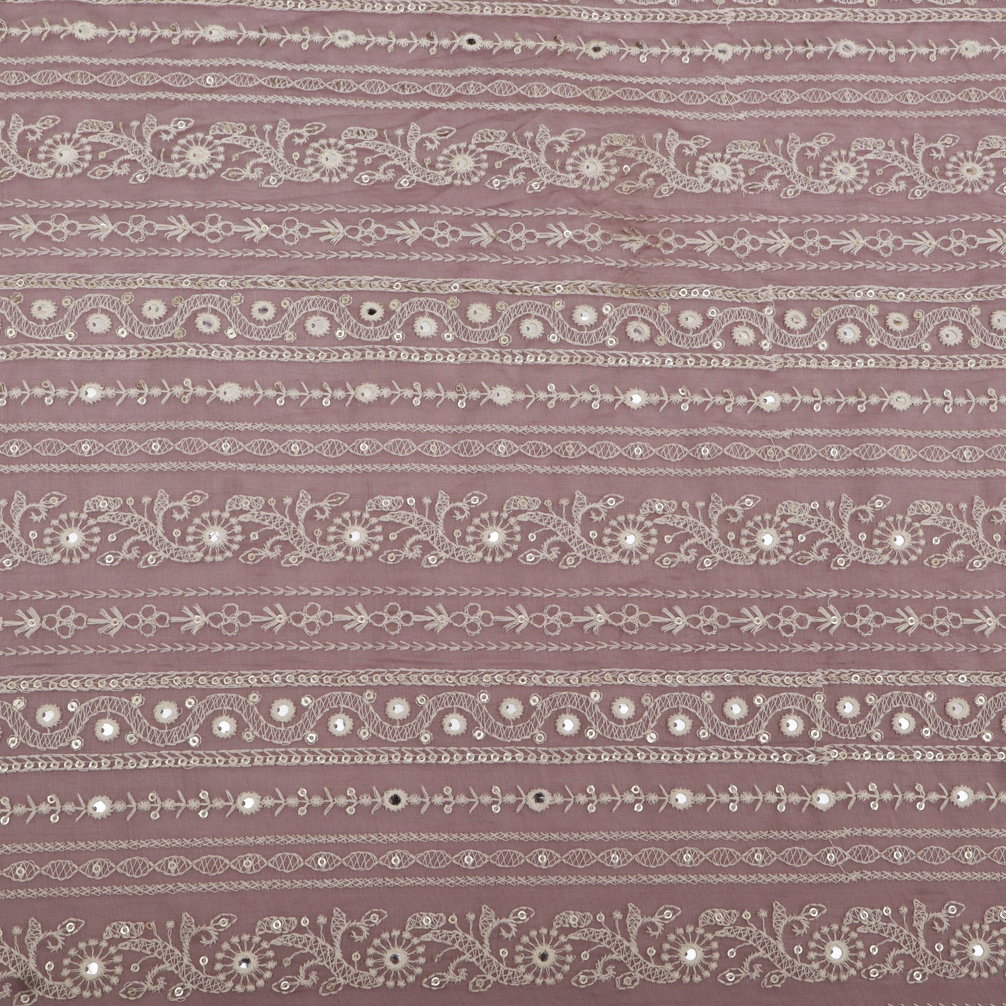 Chanderi Embroidery Fabric