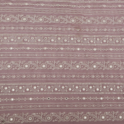 Chanderi Embroidery Fabric