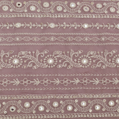 Chanderi Embroidery Fabric