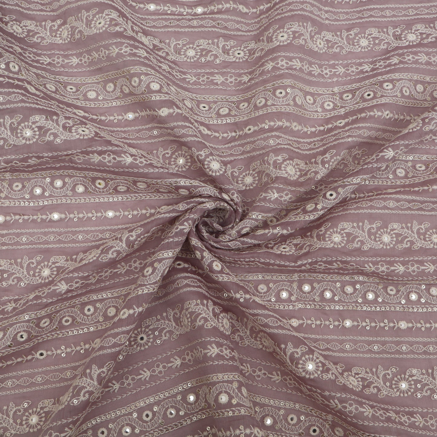 Chanderi Embroidery Fabric