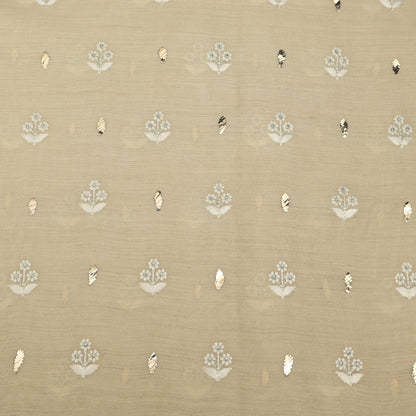 Pure Munga Silk Embroidery Fabric