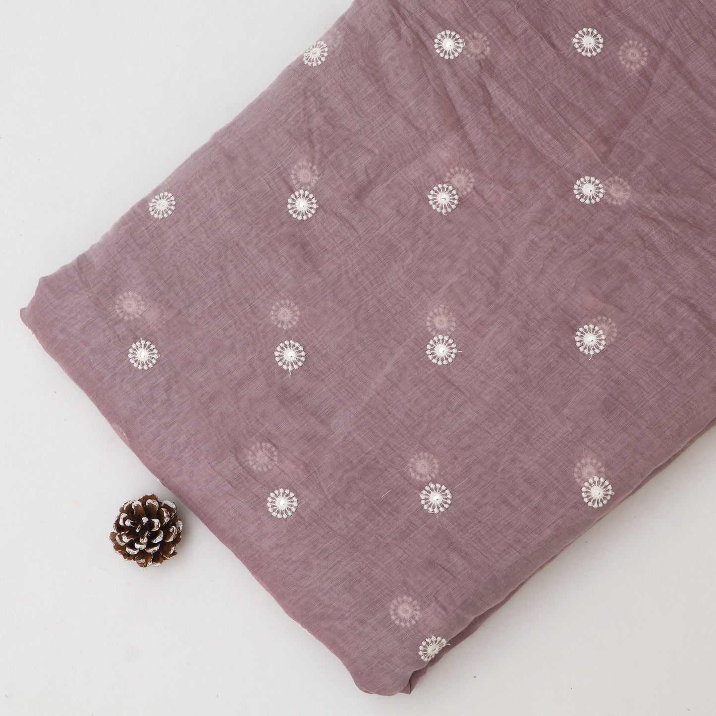 Chanderi Booti Fabric