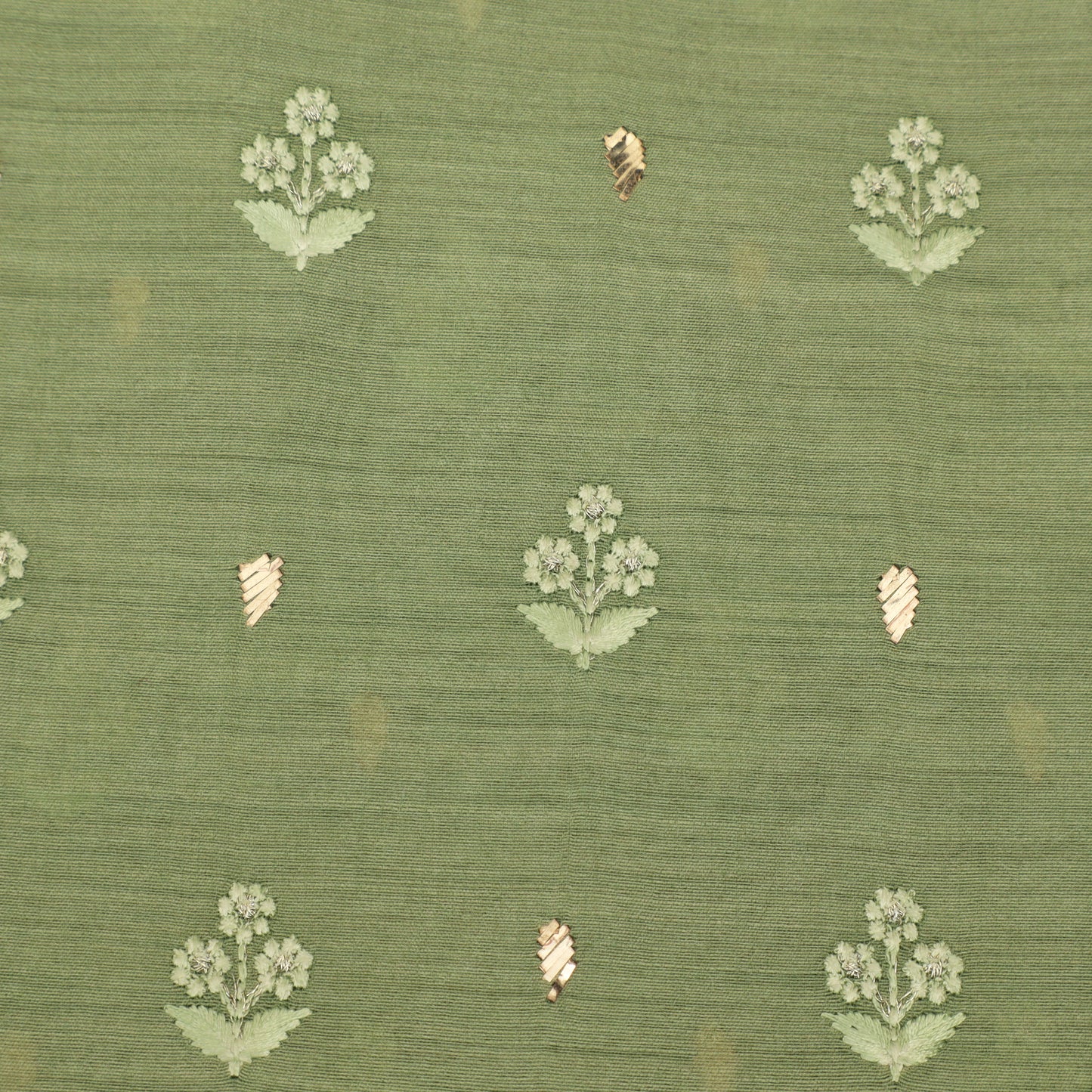 Pure Munga Silk Embroidery Fabric