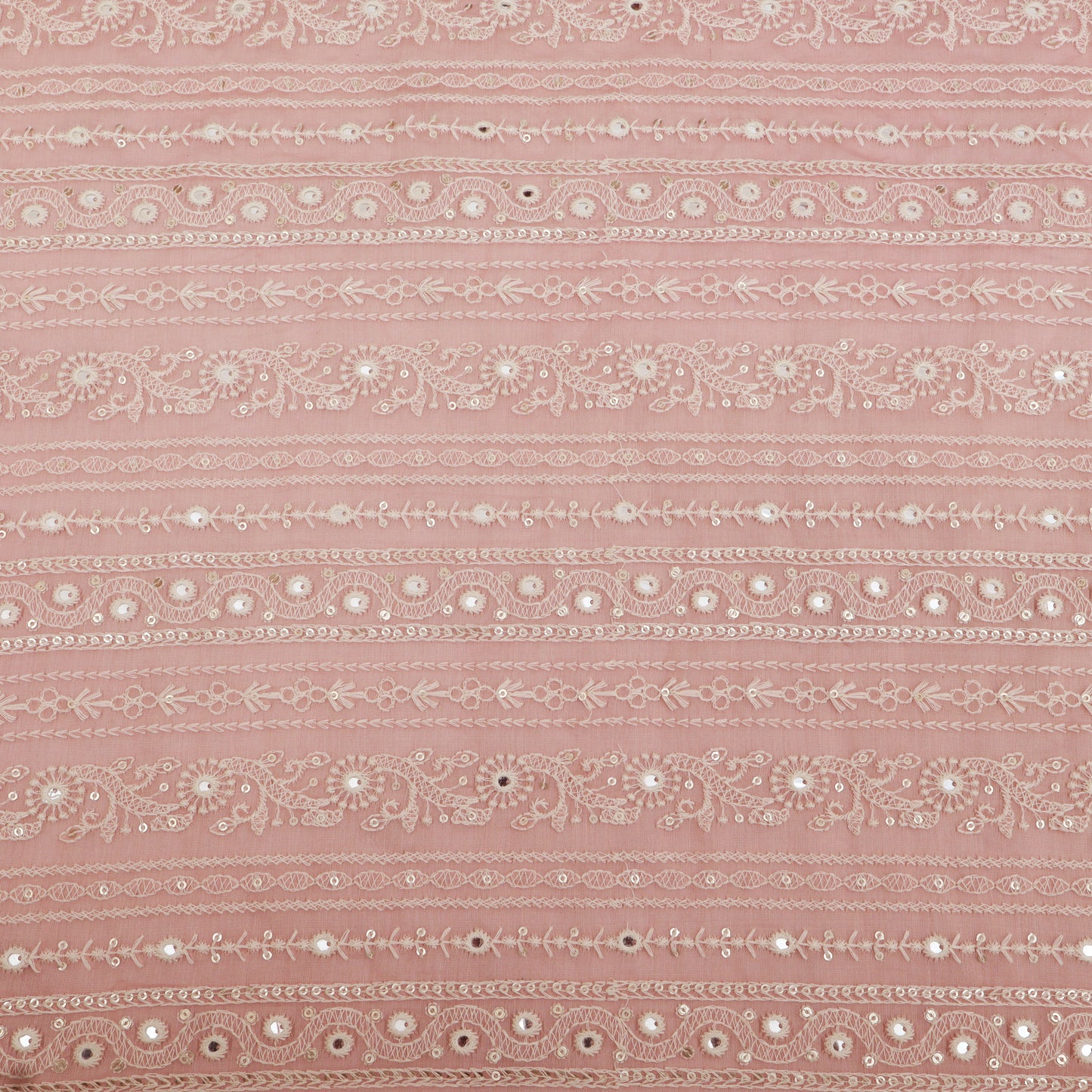 Chanderi Embroidery Fabric