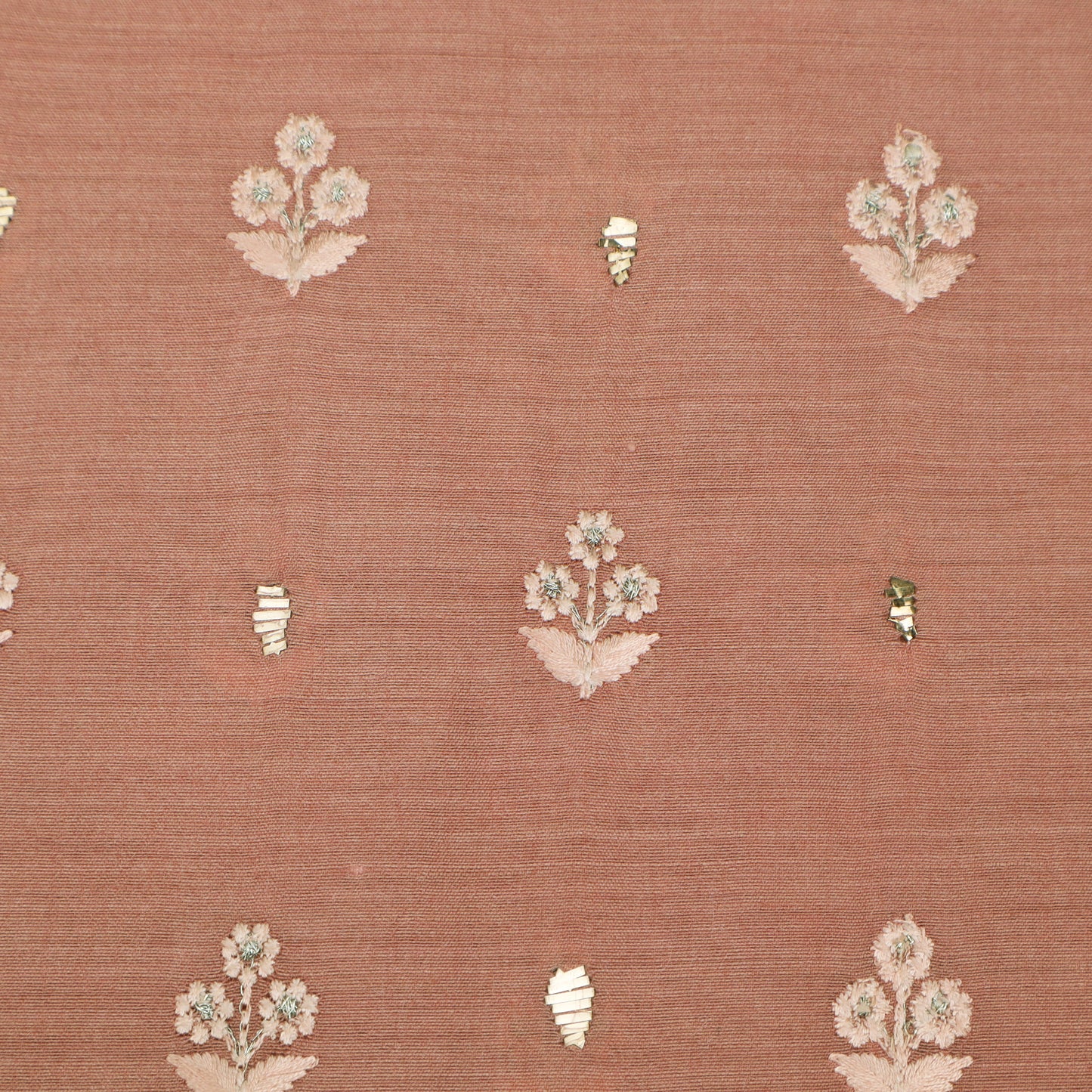 Pure Munga Silk Embroidery Fabric