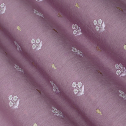 Pure Munga Silk Embroidery Fabric