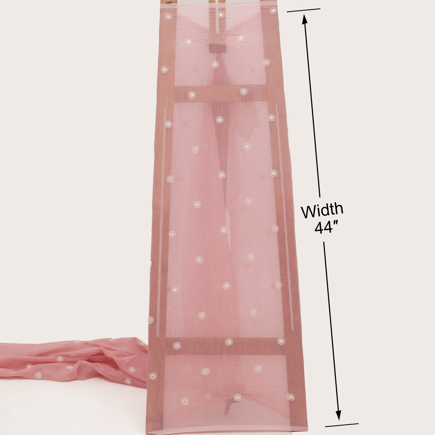 Chanderi Booti Fabric