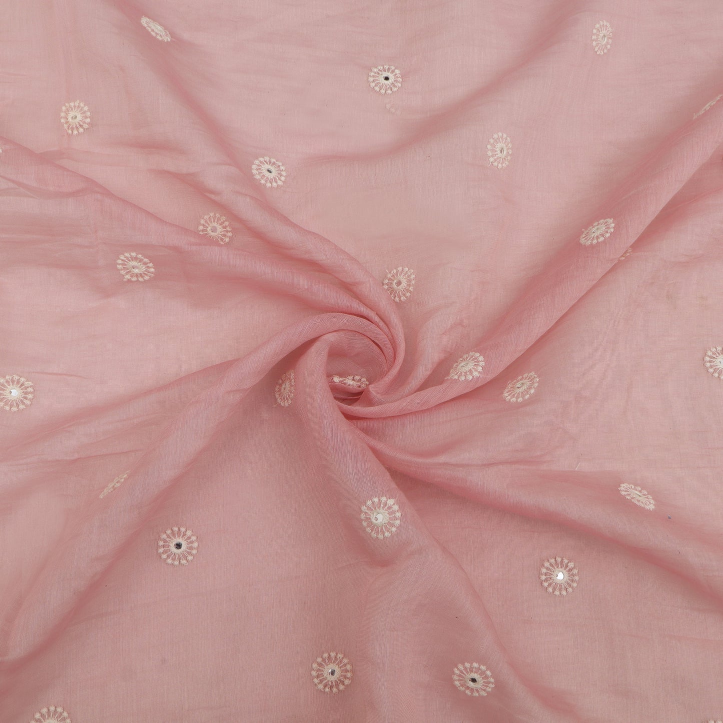 Chanderi Booti Fabric
