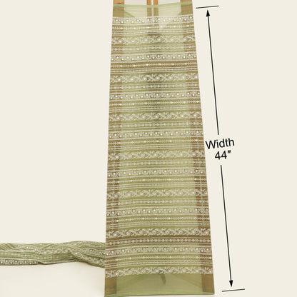 Chanderi Embroidery Fabric