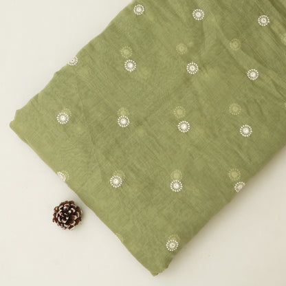 Chanderi Booti Fabric