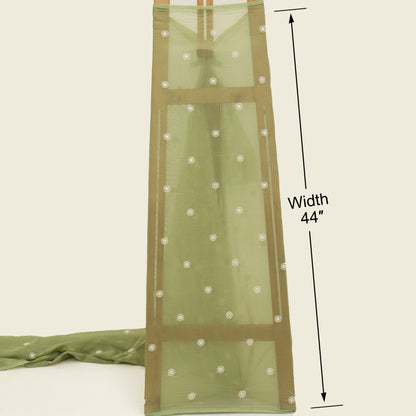 Chanderi Booti Fabric