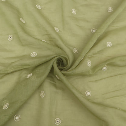 Chanderi Booti Fabric