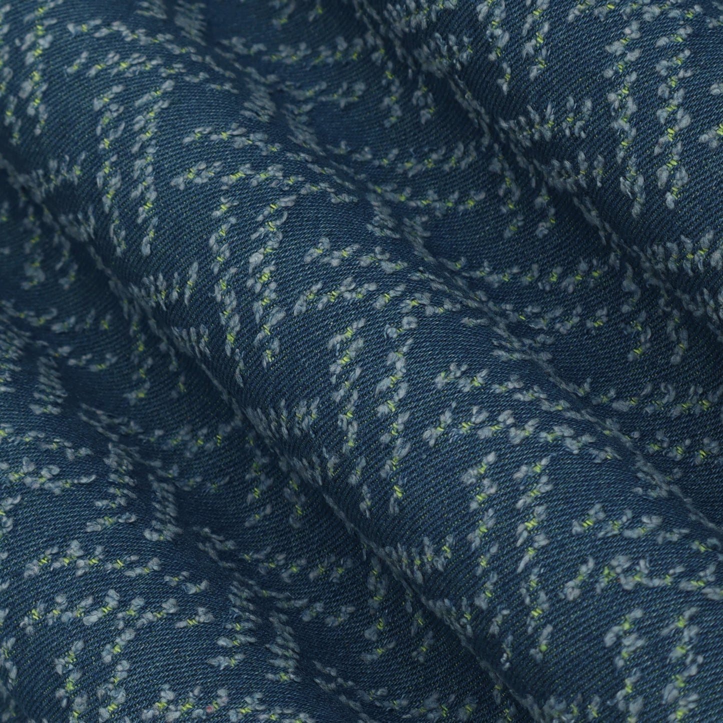 Denim Embroidery Fabric
