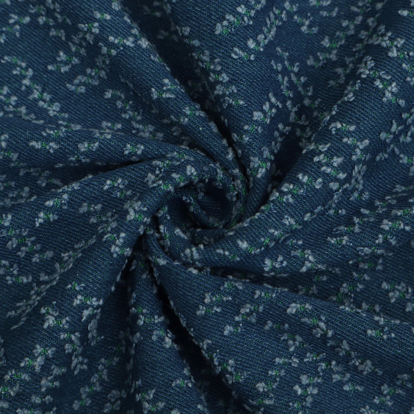 Denim Embroidery Fabric