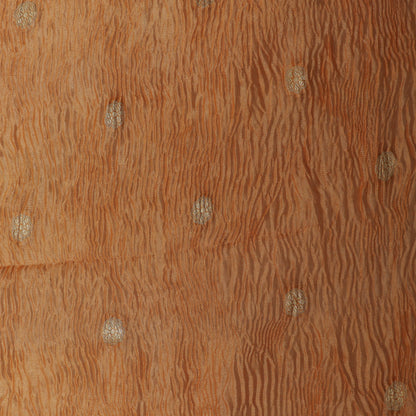 Peach Color Crush Tissue  Booti Fabric