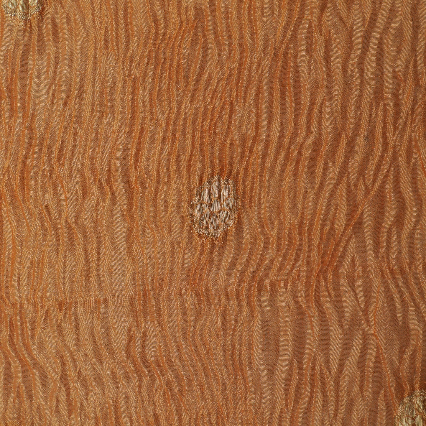 Peach Color Crush Tissue  Booti Fabric