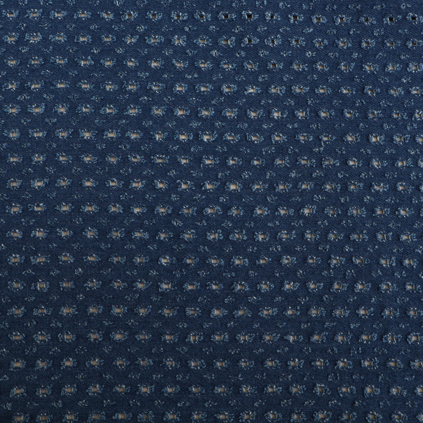 Denim Embroidery Fabric