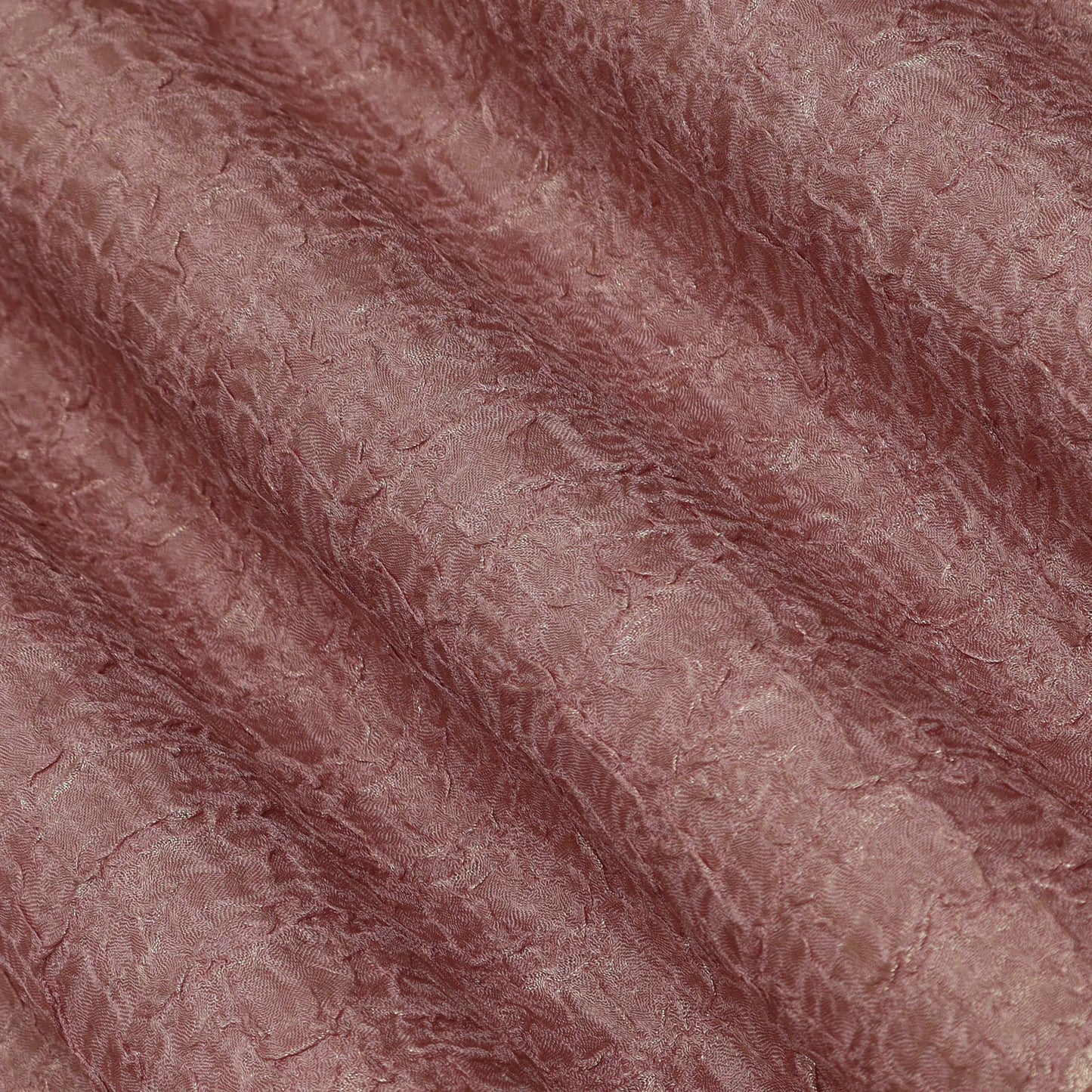 Powder Pink Color Crush Shimmer Crepe Fabric