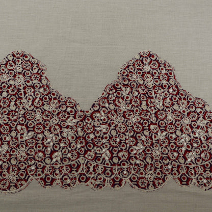 Colored  Patch Work Plazo Fabric