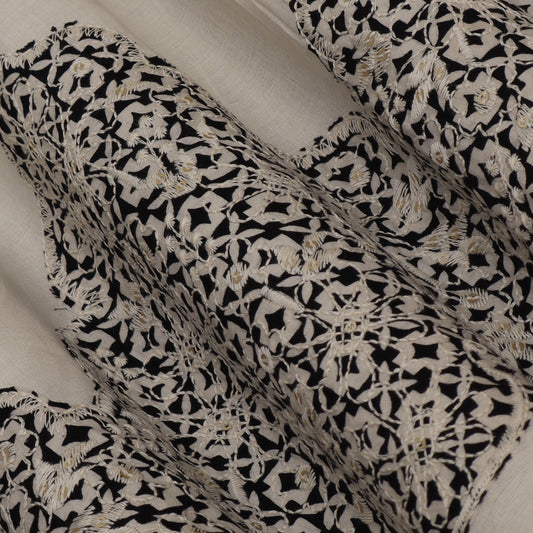 Colored Cotton Patch Work Plazo Fabric