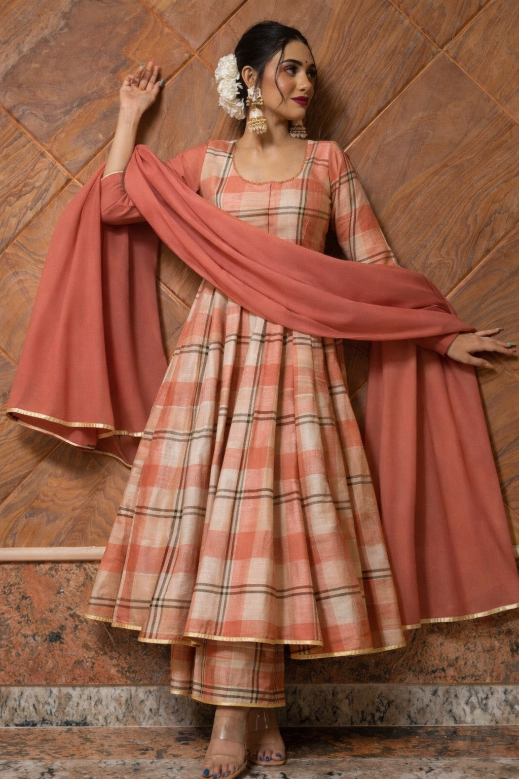 Pure Tissue Brocade Fabric