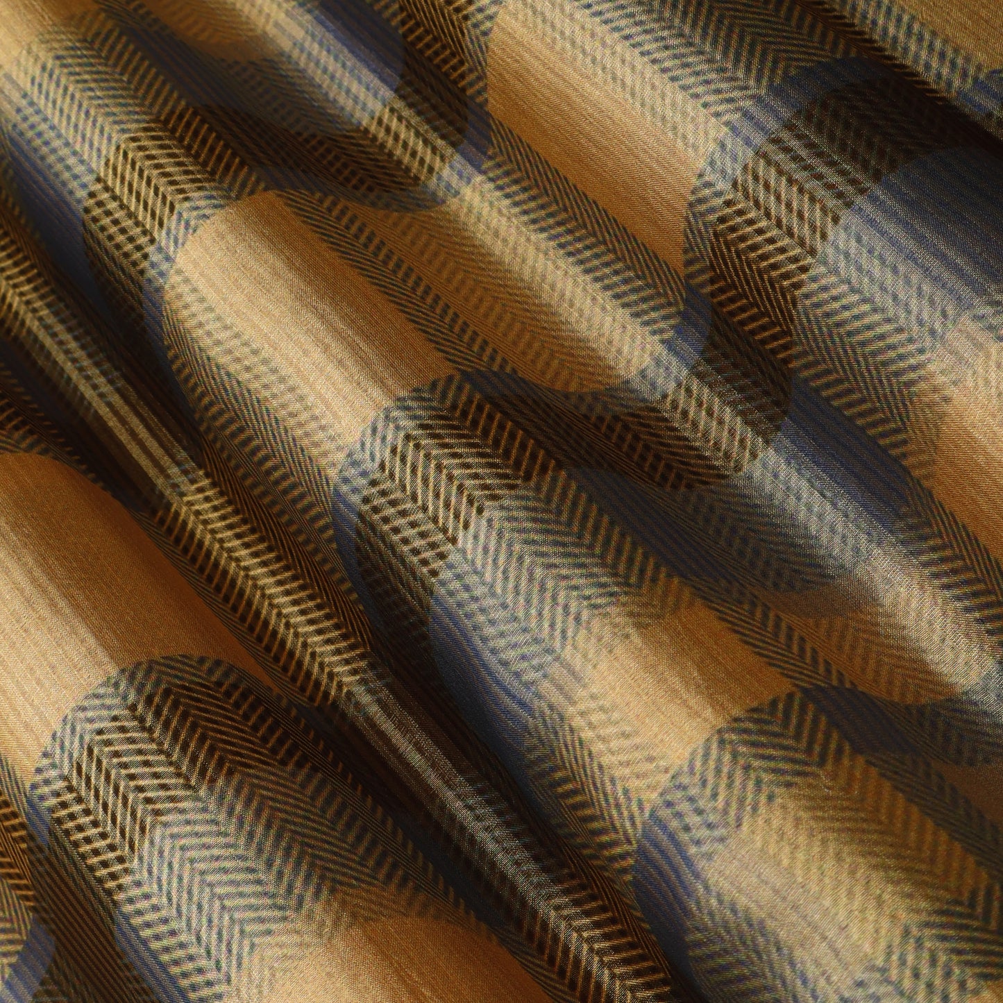 Designer Pure Tissue Brocade Fabric Modern  Finish