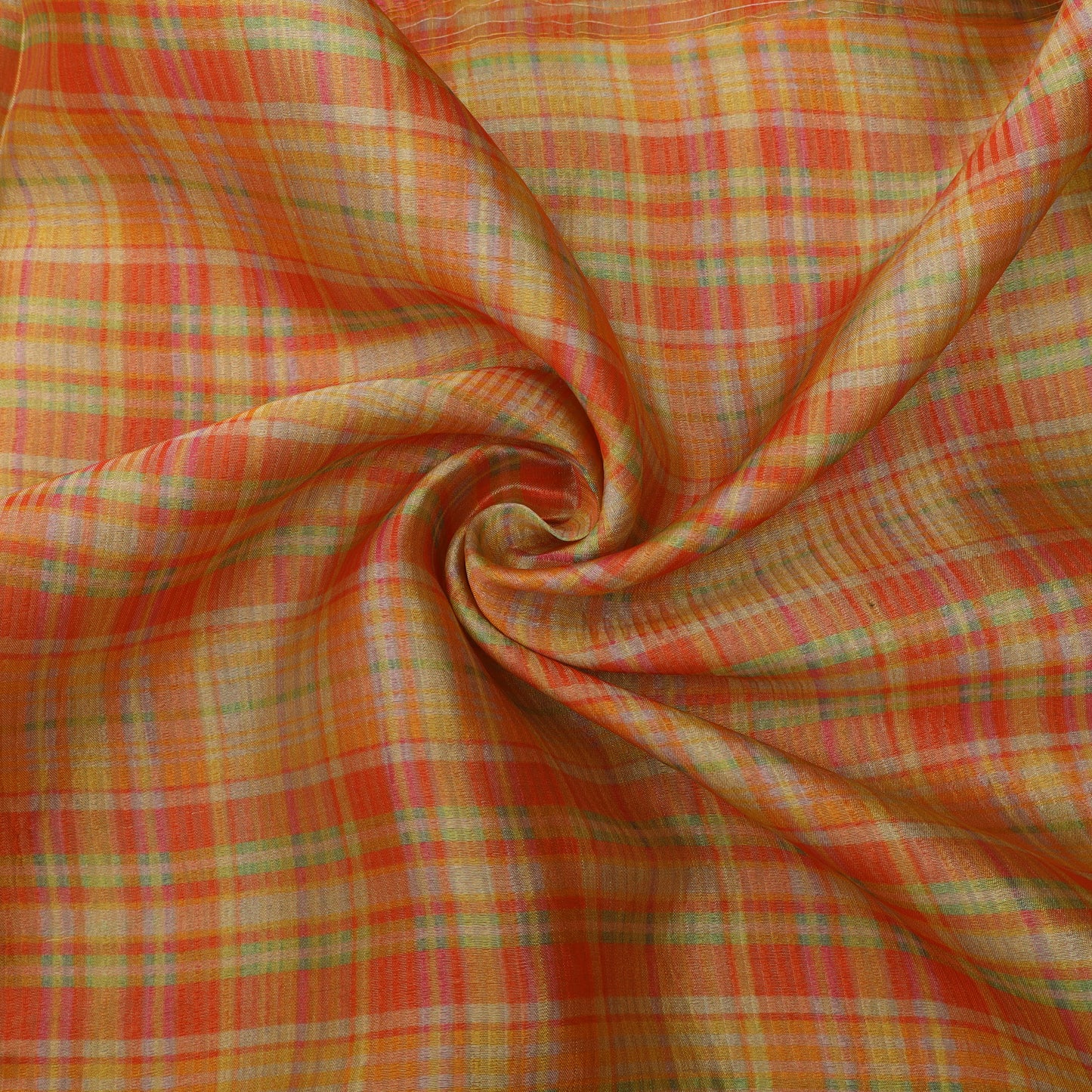 Pure Tissue Brocade Fabric Elegant  Design