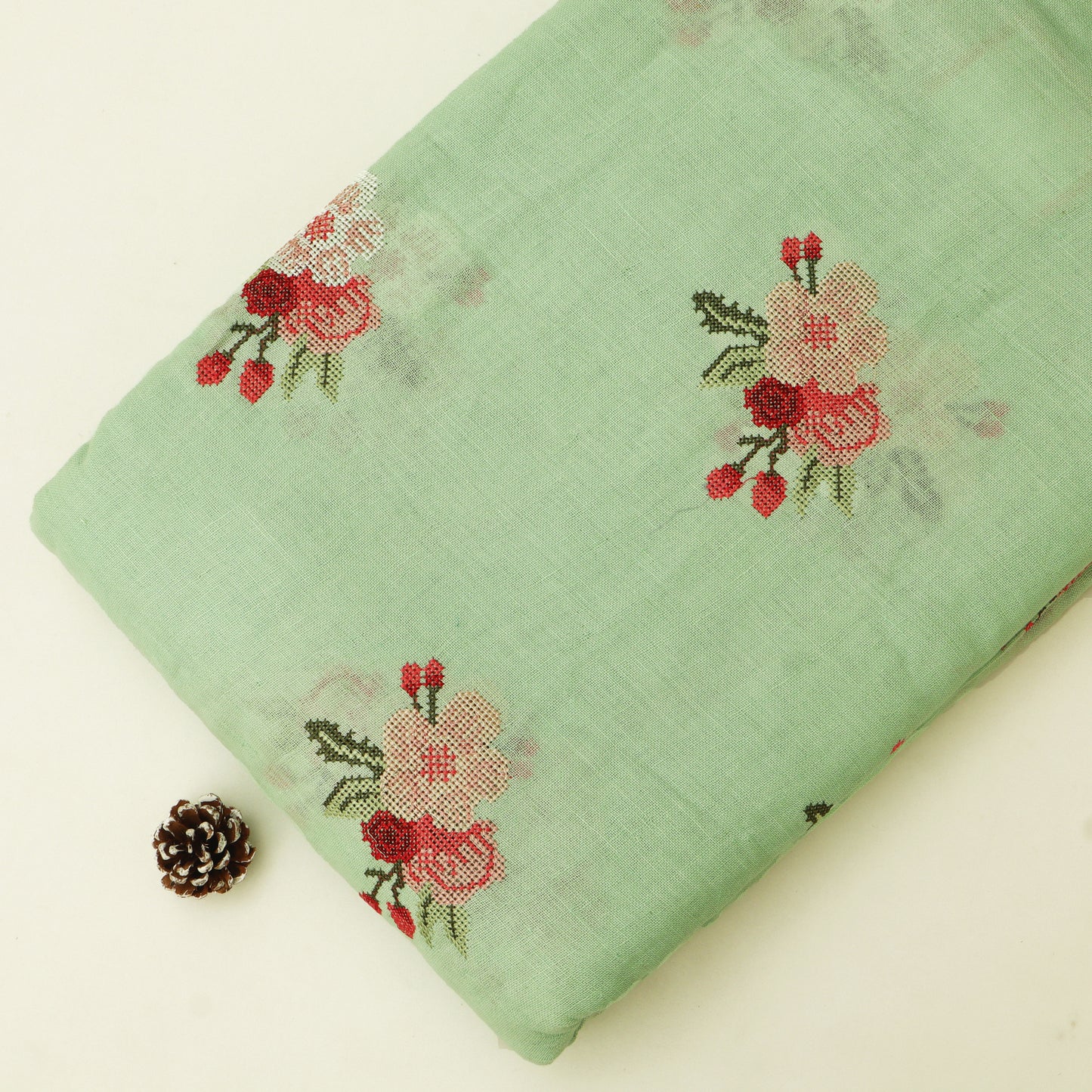 Linen Embroidery Fabric