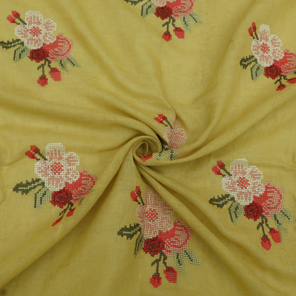 Linen Embroidery Fabric