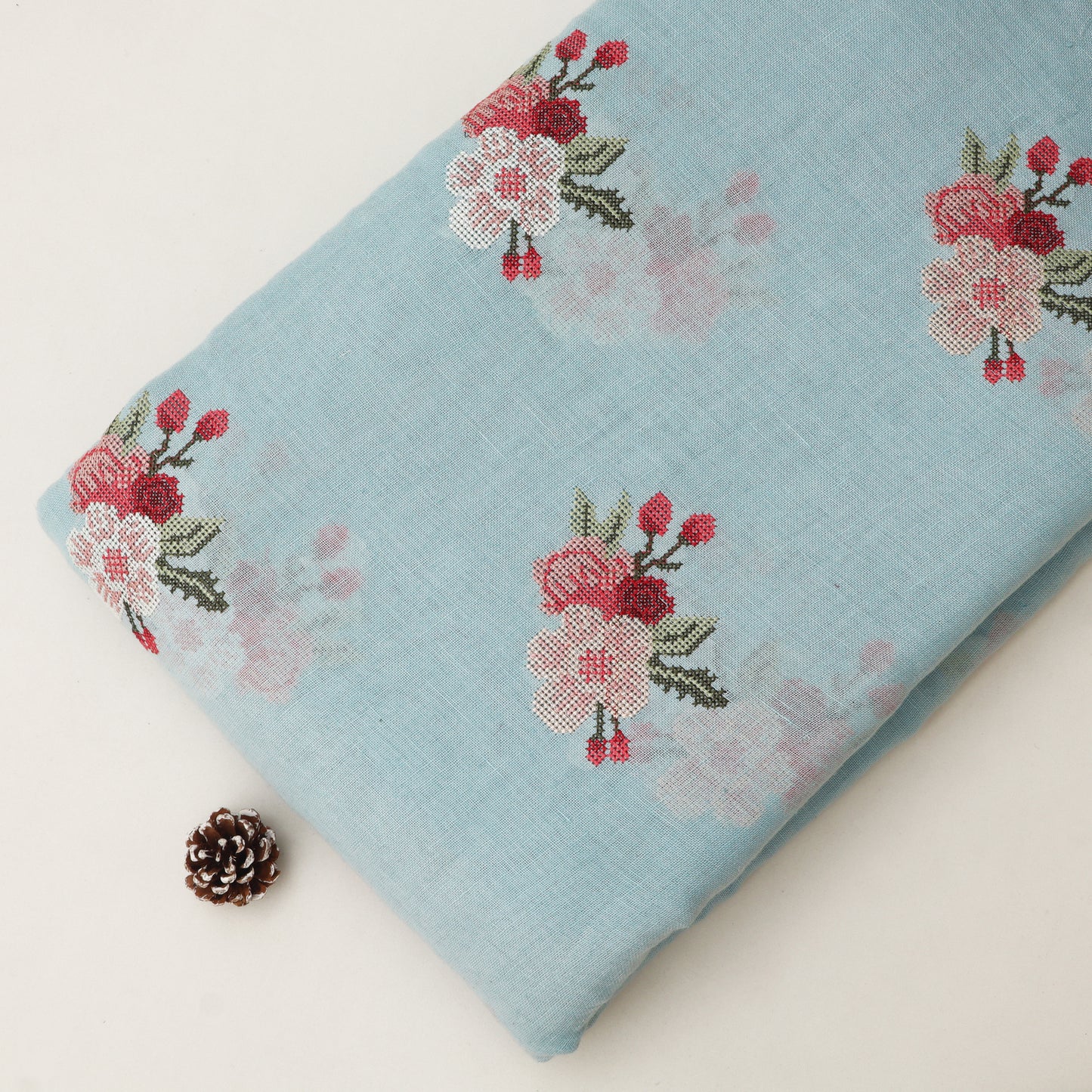 Linen Embroidery Fabric