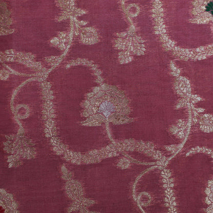Pink Color Brocade Fabric