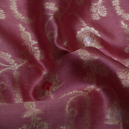 Pink Color Brocade Fabric