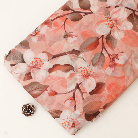 Chanderi Print Fabric