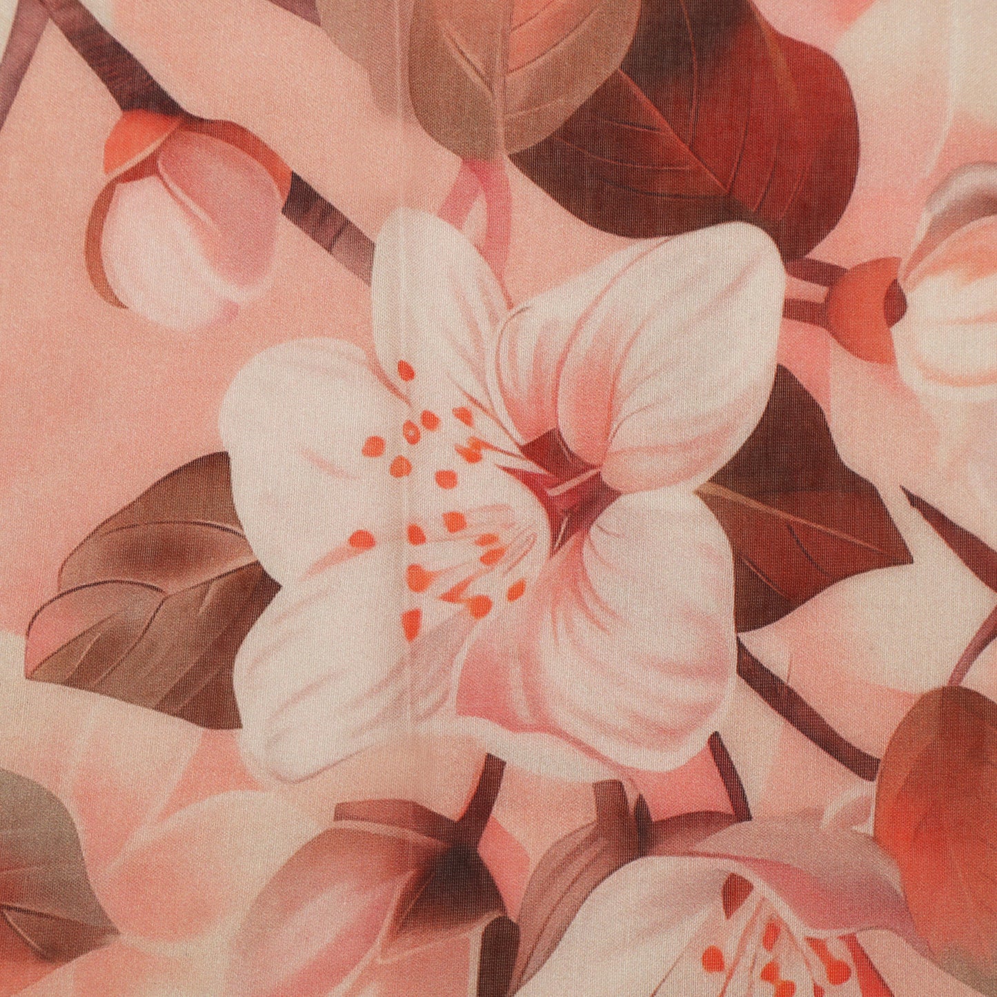 Chanderi Print Fabric