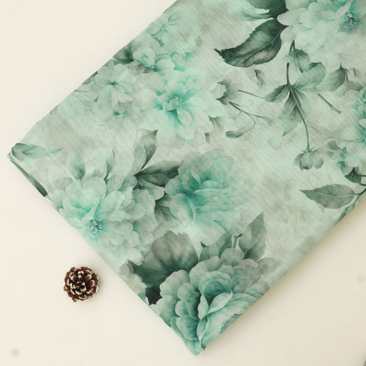 Chanderi Print Fabric