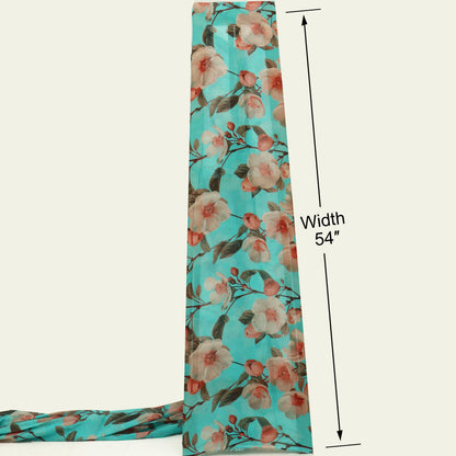 Chanderi Print Fabric
