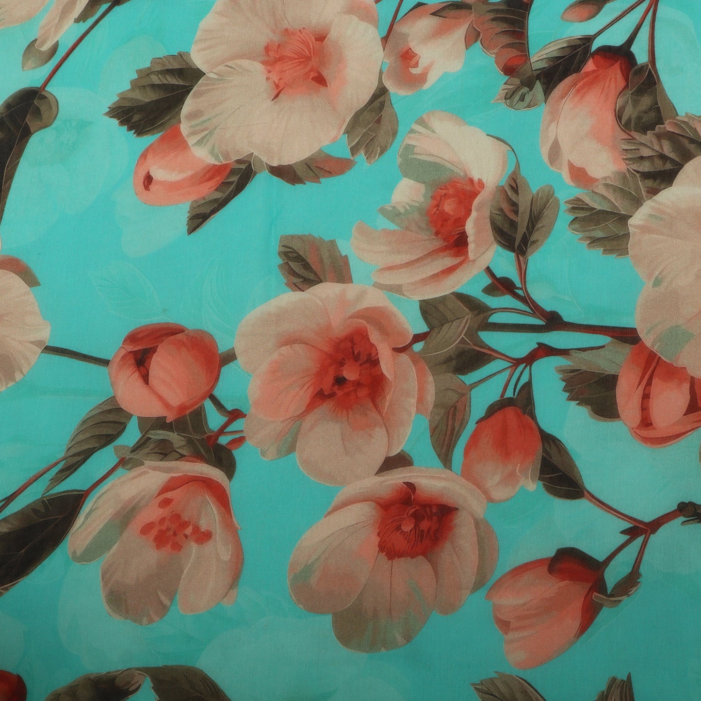 Chanderi Print Fabric
