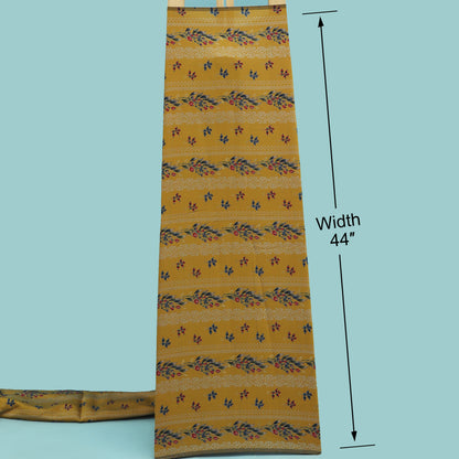 Chanderi Foil Print Fabric