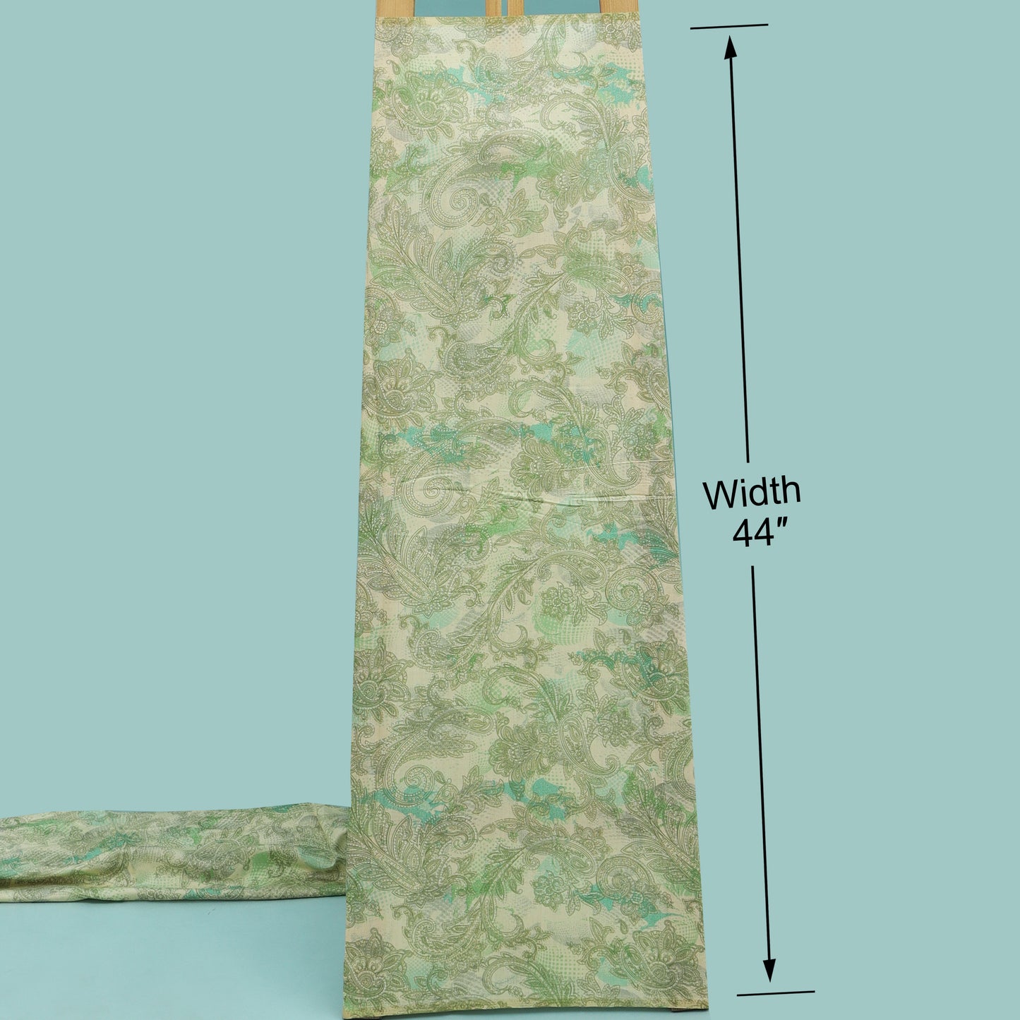 Chanderi Foil Print Fabric