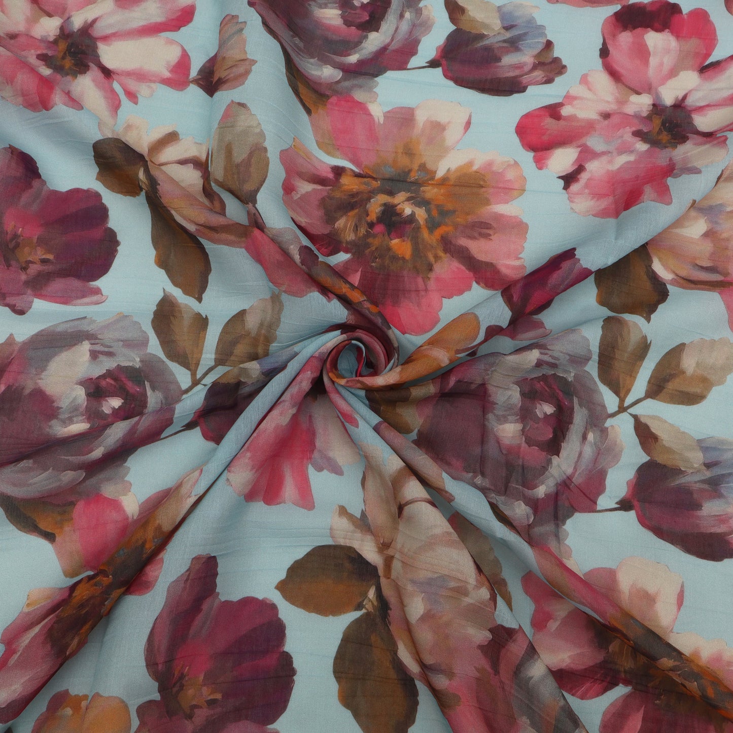 Chanderi Print Fabric