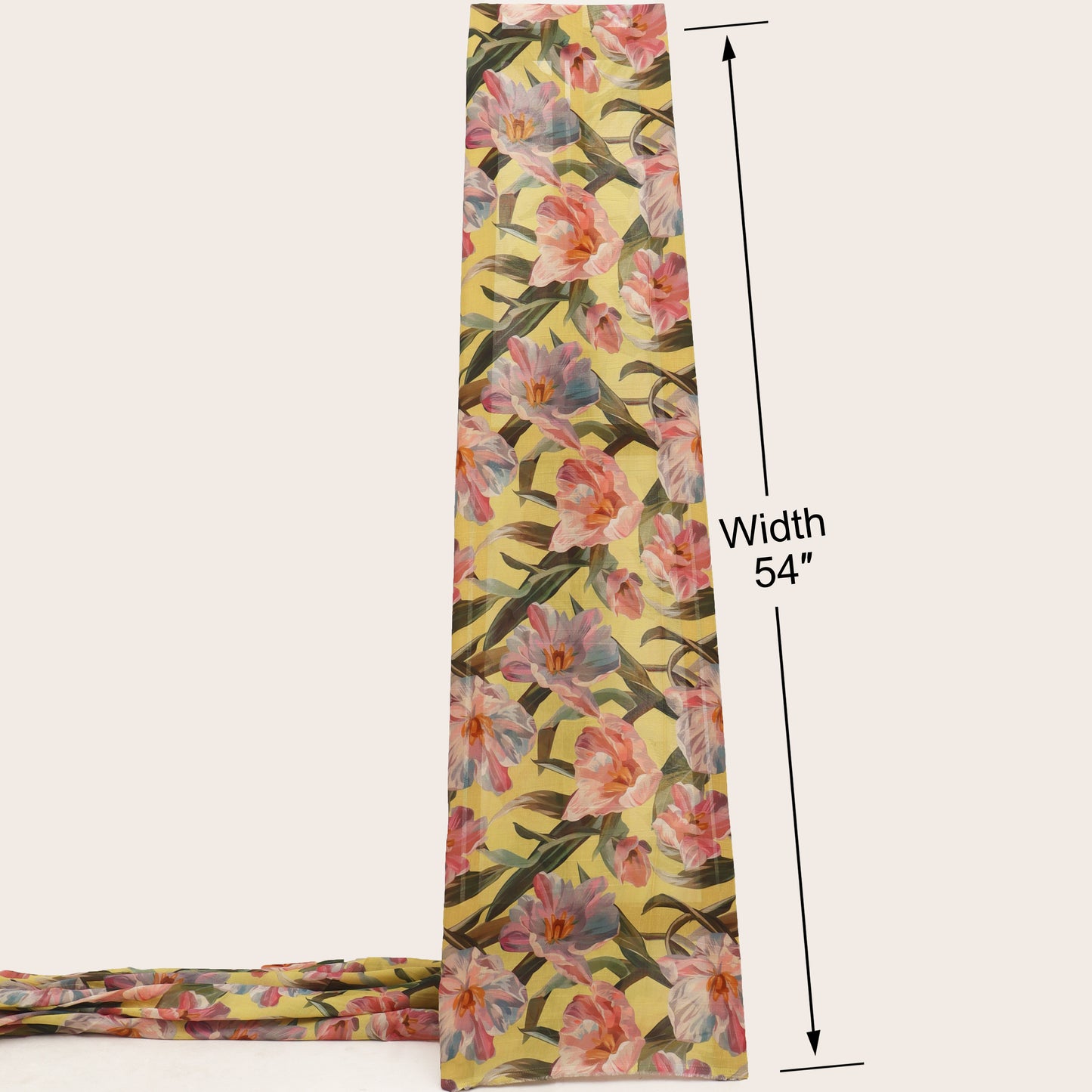Chanderi Print Fabric